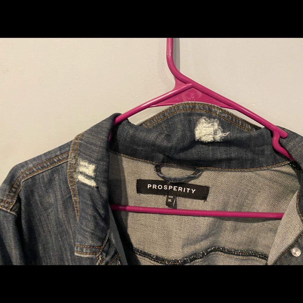 XL Jean Jacket NWT